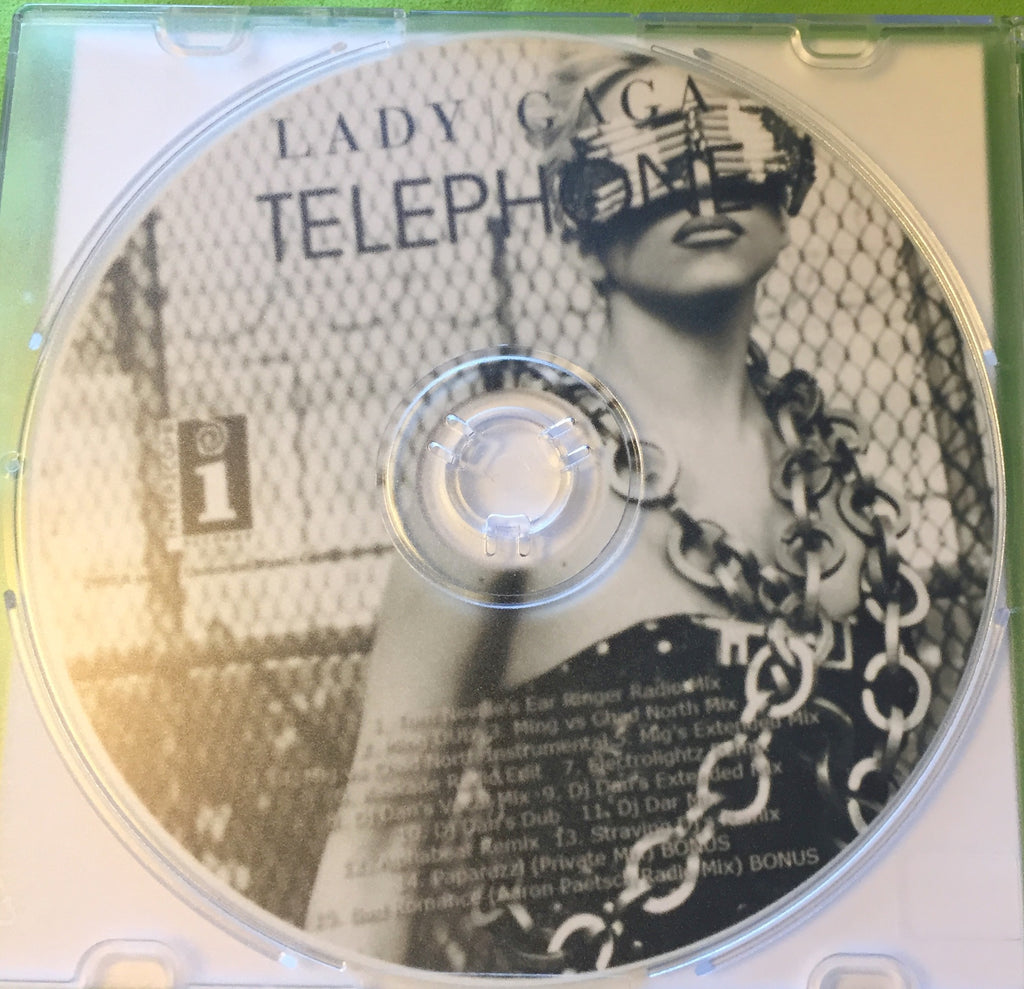 Lady Gaga Feat Beyonce Telephone The Remixes Cd Single Borderline Music 
