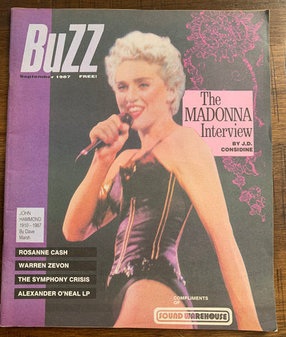 Madonna - BUZZ magazine - 80s