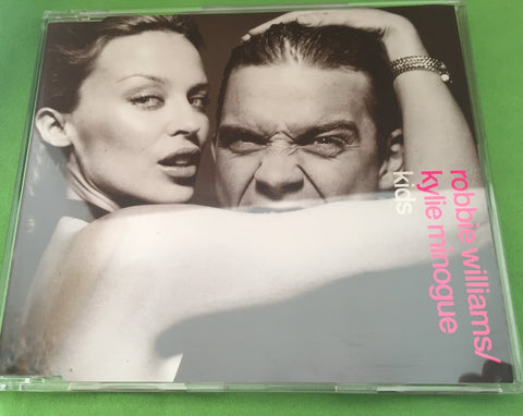 Kylie Minogue & Robbie Williams - KIDS (Import CD Single) Used Like New