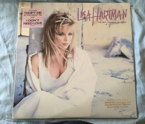 Lisa Hartman - Till My Heart Stops Beating LP VINYL (Used)