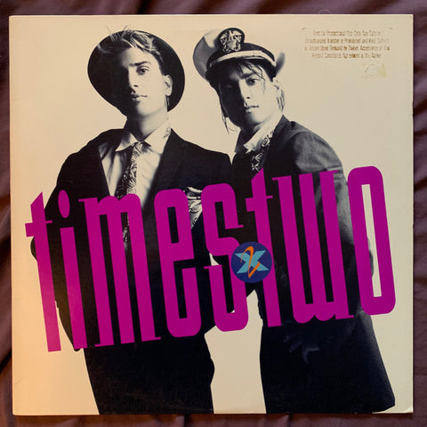 Times Two - X2  (1988 LP Vinyl) Used