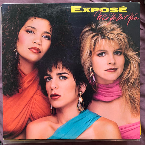 Exposé  - What You Don't Know LP Vinyl - Used