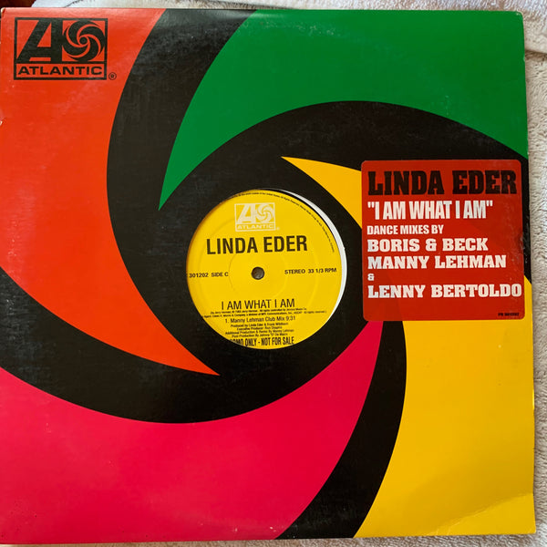 Linda Eder - I AM WHAT I AM (2xLP promo remix Vinyl) - Used