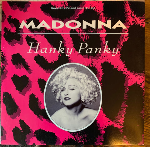 Madonna - HANKY PANKY  12" LP Vinyl - used