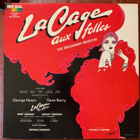 La Cage Aux Folles Soundtrack LP vinyl - used