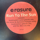 Erasure - Run To The Sun PROMO 12"  Single LP Vinyl - Used
