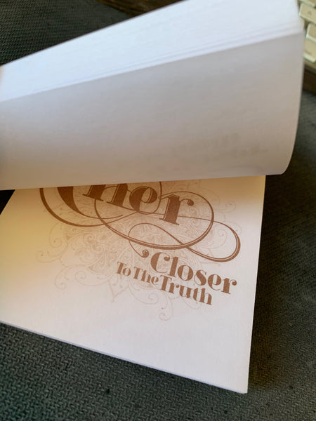 Cher - Closer to the Truth official Promo Magnetic note pad ...