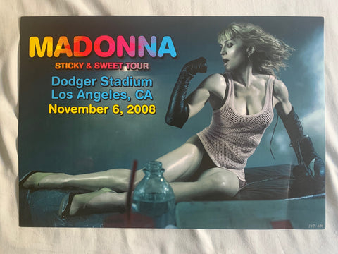 Madonna - Limited Edition LA Sticky & Sweet print Numbered 2008