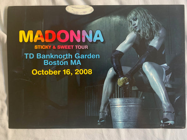 Madonna - Boston Sticky & Sweet Numbered tour print #7