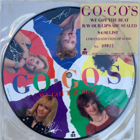 The Go-Go's (Belinda Carlisle) -  We Got The Beat 7" Picture Disc #12!!!
