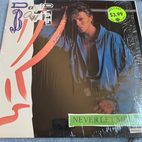 David Bowie - Never Let Me Down 12" Remix LP VINYL - used