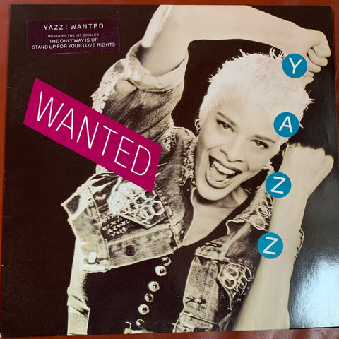 YAZZ - WANTED  Import 1988 LP Vinyl - used