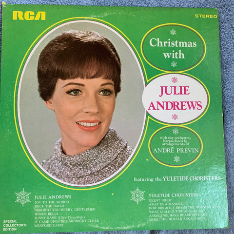 Julie Andrews - Christmas With Julie - LP Vinyl RCA - used