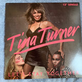 Tina Turner - Let's Stay Together 12" remix LP Vinyl - used