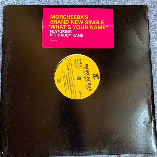 Morcheeba - What's Your Name 12" remix LP vinyl - used