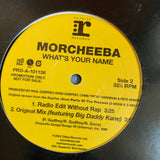 Morcheeba - What's Your Name 12" remix LP vinyl - used