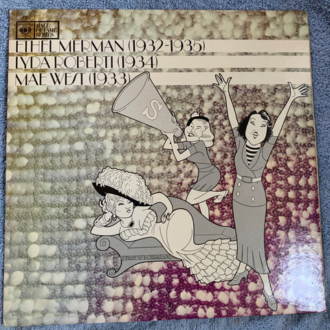 Ethel Merman / Mae West / Lyda Roberti  - Ladies of the 30's LP Vinyl - used