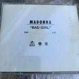 Madonna - BAD GIRL (Promo CD single) Used