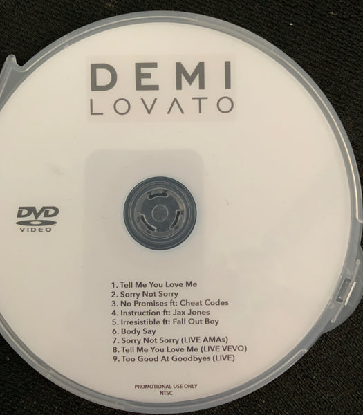 Demi Lovato  9 videos DVD promo  - Tell Me You Love Me +