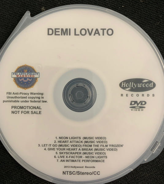 Demi Lovato DVD music video collection "Neon Lights"