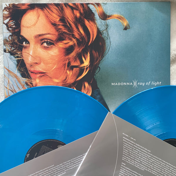 Madonna - Ray Of Light - LP "BLUE"  VINYL  2xLP - new/sealed (US orders ONLY)