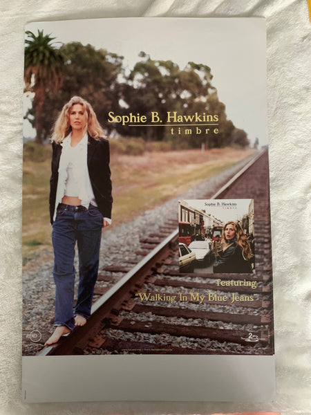 Sophie B. Hawkins - promo 11x17 poster