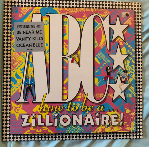 ABC - How To Be A Zillionaire LP VINYL (1985) used like new