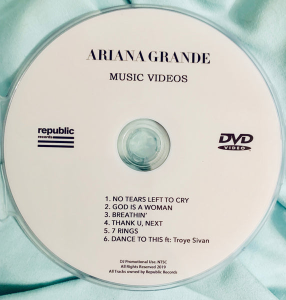 Ariana Grande - Music Videos 2018/2019 DVD (NTSC)