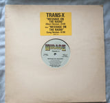 Trans-X   "Message On The Radio" 12" 1984 vinyl
