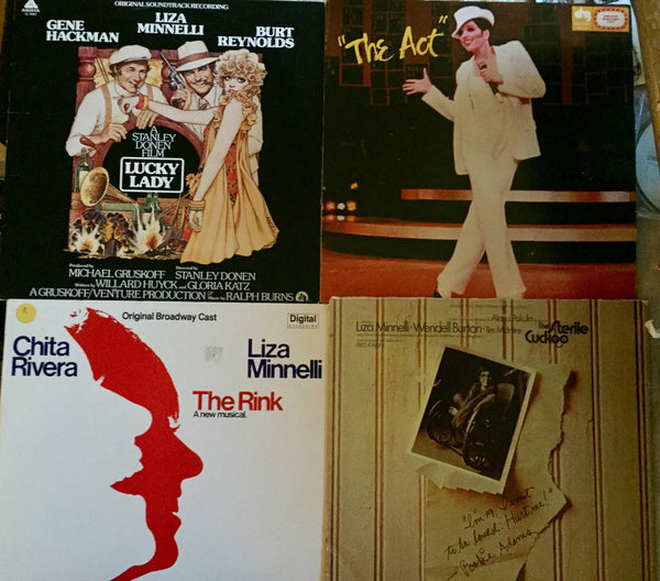 Liza Minnelli - 4 original LP Soundtracks Vinyl Records - used