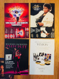 Micheal Jackson - Lot of 5 Promotional Poster Flats.