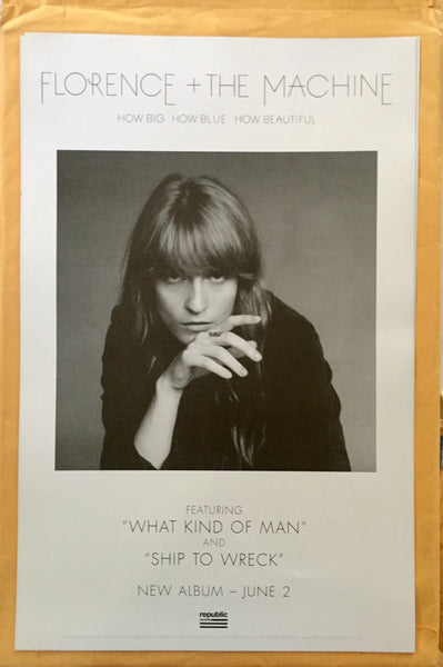 Florence + The Machine - official double side promo poster