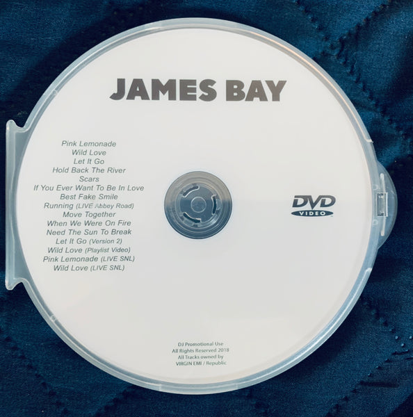 James Bay - DVD video collection & LIVE performances