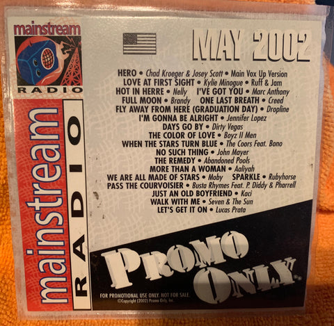 Promo Only May 2002 Mainstream Radio - Used CD