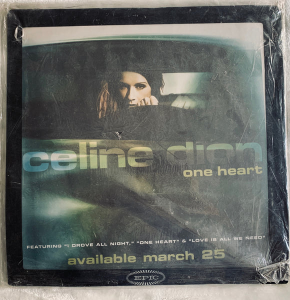 Celine Dion - Official Giant One Heart  Mouse Pad - New