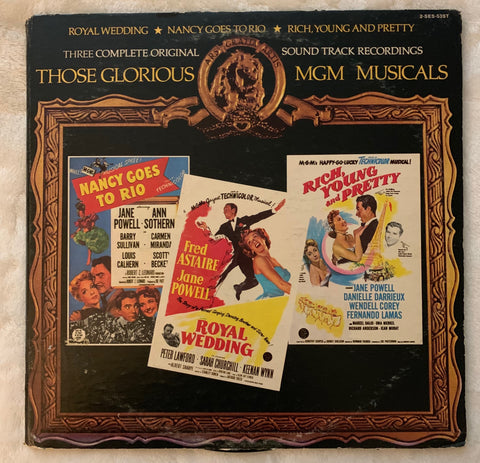MGM Musicals: Nancy Goes To Rio / Royal Wedding / Rich Young & Pretty 2xLP Vinyl