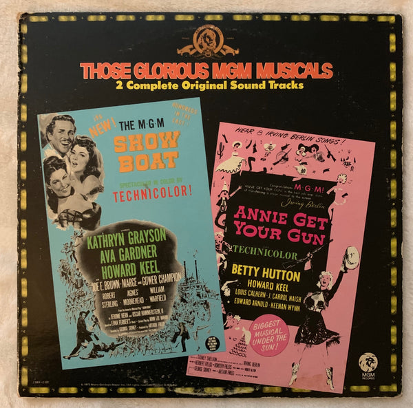 MGM Musicals: Show Boat / Annie Get Your Gun 2XLP Vinyl