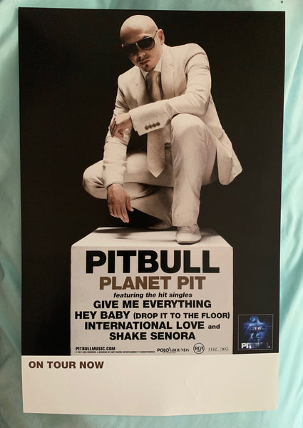 Pitbull - Planet Pit 11x17 poster promo