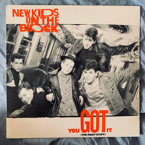 New Kids On The Block - You GOT It (The Right Stuff) US 12" remix LP Vinyl - used