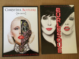 Christina Aguilera - 2 Promotional 5x7 cards Bi-On-Ic, Burlesque