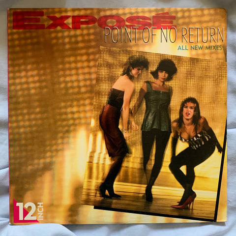 Exposé - Point Of No Return 12"  LP VINYL - Used
