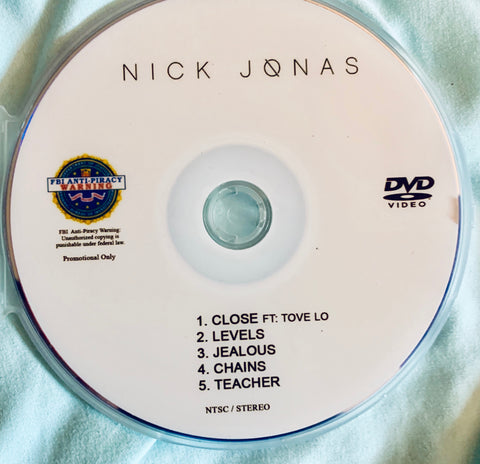 Nick Jonas - DVD Promo 5 videos