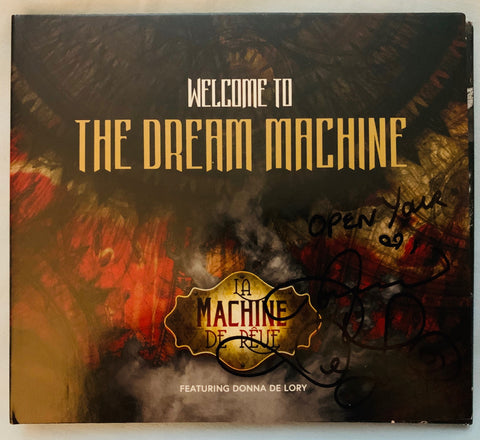 Donna De Lory  & La Machine de Reve  - Welcome To the Dream Machine CD  (Signed by Donna)