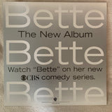 Bette Midler - PROMOTIONAl Poster Flats for BETTE - double sided