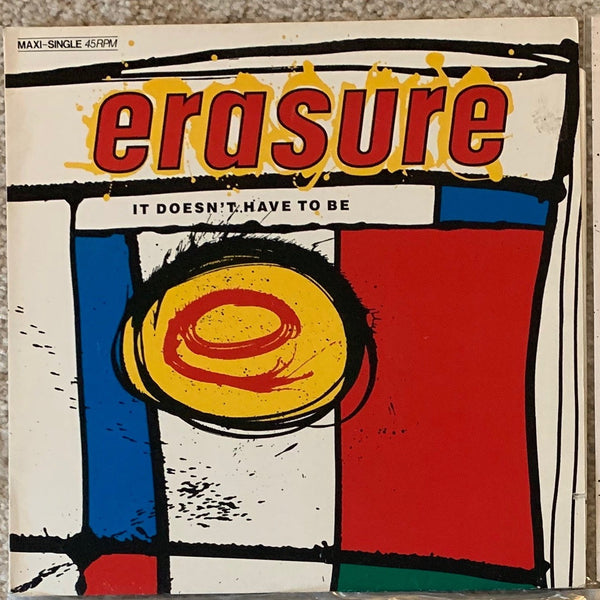 Erasure - It Doesn't Have To Be Original 12" VINYL -Used