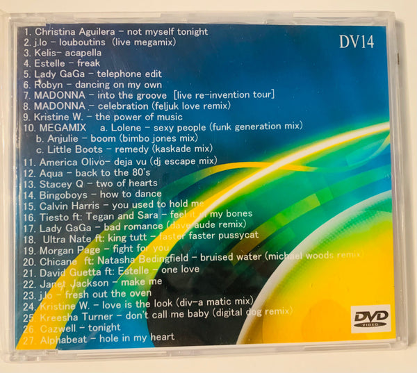 Dance Videos vol. 14 DVD   - Various Artist Music videos