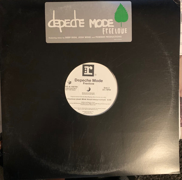 Depeche Mode - FREELOVE 2xLP Promo remix 12" Vinyl - Used