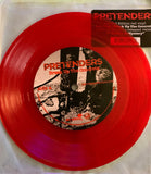 Pretenders - Limited edition red vinyl 45 record "Break Up The Concrete"