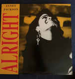 Janet Jackson - Alright  12" Vinyl - used light wear