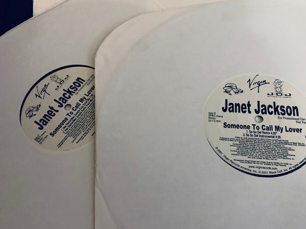 Janet Jackson - Someone To Call My Lover 2xLP vinyl remix 12" -- Used